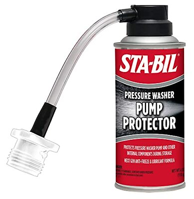 #ad STA BIL Pump Protector Protects Pressure Washer Pumps 4oz Red 22007 $24.04