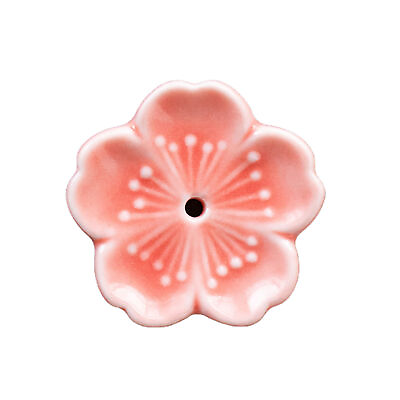 #ad Censer Holder Compact Delicate Portable Flower Incense Stick Holder Cherry $7.01