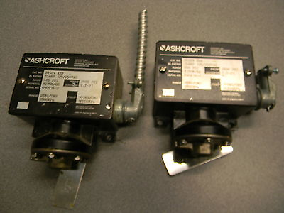 #ad Ashcroft B450V XRN B Series NEMA 4X Pressure Switch $40.00