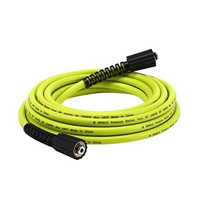 #ad #ad M MINGLE Pressure Washer Hose 25 FT x 1 4quot; Replacement Power Wash Hose with... $44.69