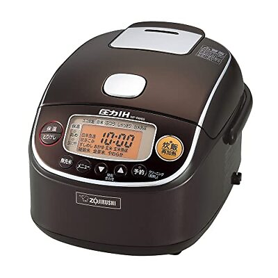 #ad ZOJIRUSHI Rice Cooker 3 Go Pressure IH Type NP RM05 TA Extremely Cooked Brown $274.99