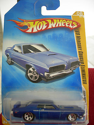 #ad Hot Wheels #x27;69 Cougar Eliminator 2009 New Models Blue $3.99
