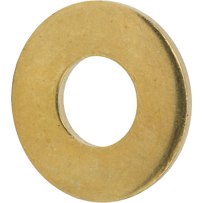 #ad #ad 1 4quot; Solid Brass Flat Washers Commercial Standard Grade 360 Qty 100 $16.06