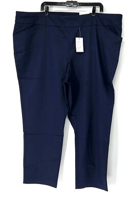 #ad Croft amp; Borrow NWT effortless stretch Blue pant Women’s Size 26W $24.99
