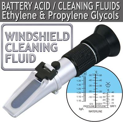 #ad ATC Glycol Antifreeze Battery Cleaning Fluid Refractometer Tester RHA 503ATC $20.14