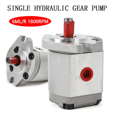 #ad #ad Mini Hydraulic Gear Pump High Pressure Gear Pump 21MPa 3200rpm Flat Key Shaft $50.87