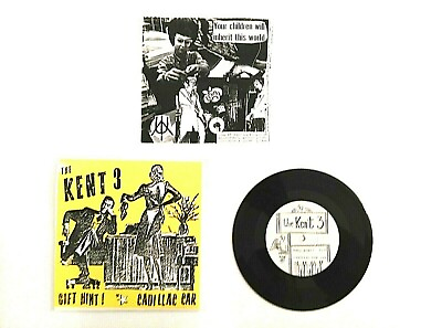 #ad #ad THE KENT 3 THE DISAPPOINTED 4 Track 45 EP UNITED RECORD Garage Punk Vinyl $4.90
