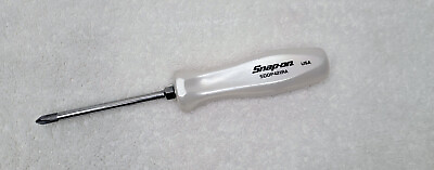 #ad #ad SNAP ON TOOLS PEARL WHITE HARD HANDLE #2 PHILLIPS SCREWDRIVER SDDP42IRAPW NEW $59.99