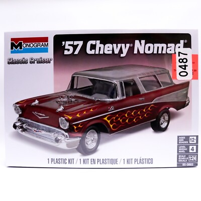 #ad #x27;57 Chevy Nomad Classic Cruiser 1:24 Model Car Kit by Monogram $30.00