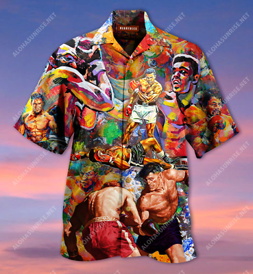 Boxing Is My Therapy Hawaiian Shirt Unisex Hawaiian Shirt Full Size S 5XL #ad #ad $29.49