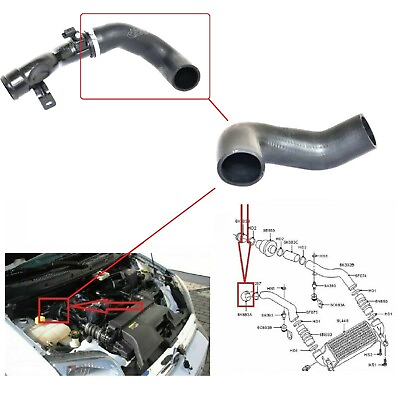 #ad Intercooler Pipe Egr Turbo Hose Ford Transit Connect 1.8 Tdci 2002 2013 5050743 GBP 18.04