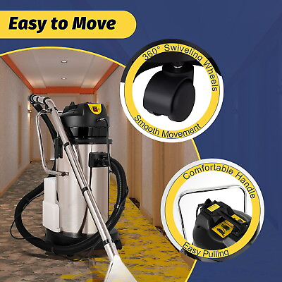 #ad 40L 3in1 Commercial Carpet Cleaning Machine Pro Cleaner Extractor Vacuum Cleaner $480.00