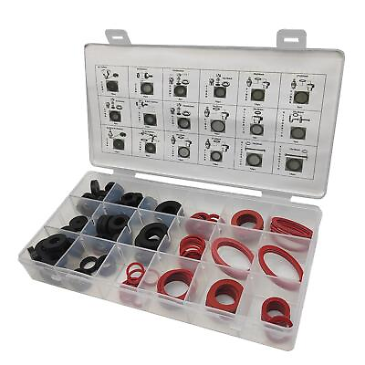 #ad 141x Rubber Washer Assorted Kit for Pressure Plumbing Sealing Repair $11.01