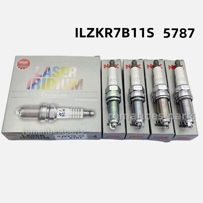 4Pcs NGK ILZKR7B11S 5787 Recommended Laser Iridium Spark Plugs fits Acura Honda $824.99