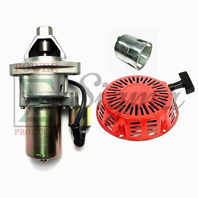 #ad Electric Recoil Starter For Harbor Predator 13HP 420cc 60340 60349 69736 Engine $52.99
