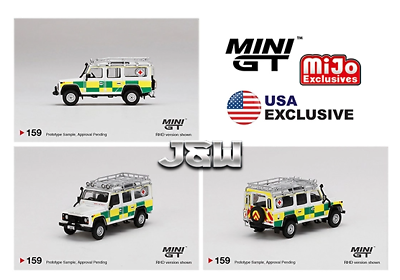 #ad Mini GT Land Rover Defender 110 British Red Cross MGT00159 1 64 $8.99