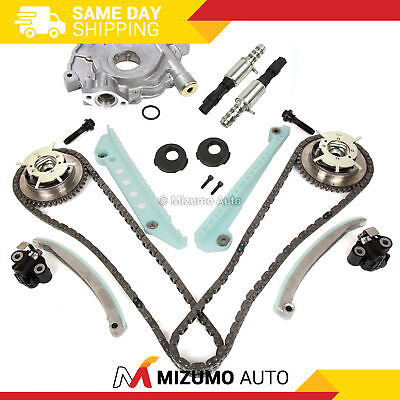 #ad Timing Chain Kit Cam Phaser Selenoid Oil Pump Fit 05 10 Ford 4.6 24V TRITON $209.95