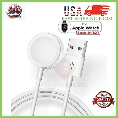 Magnetic USB Charging Cable Charger For Apple Watch iWatch Series 2 3 4 5 6 SE 7 $4.94