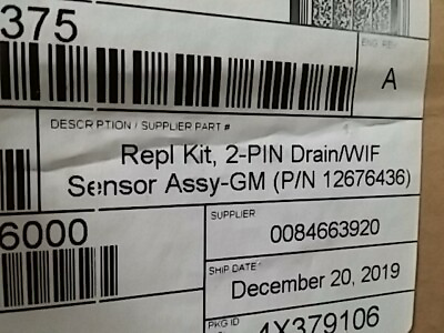 #ad Water in Fuel Sensor ACDelco GM Original Equipment 12676436 $12.39