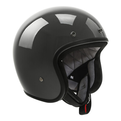 #ad 3 4 Open Face DOT Helmet Motorcycle ATV UTV Scooter Racer Retro Vintage M XXL US $39.99