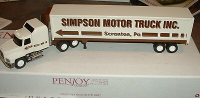 #ad Simpson Motor Truck Scranton PA #x27;95 Penjoy Truck $28.00