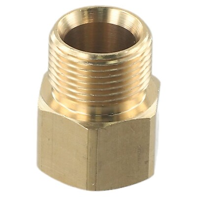 #ad #ad Pressure Washer Adapter 4500 PSI Accessories Brass Fittings M22 14mm Female $8.37