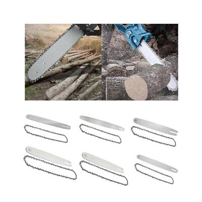 #ad Chain Saw Guide Bar and Chain Chain Saw Parts Chain Saw Accessories Metal Simple $35.95
