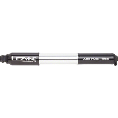 #ad #ad Lezyne ABS Pressure Drive Mini Frame Pump Medium: Black Polished Silver $49.99