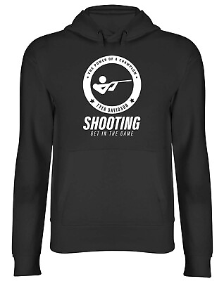 #ad Personalised Power Of A Champion Shooting Sport Men Women Hooded Top Hoodie Gift GBP 17.99