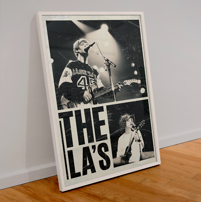 #ad The La#x27;s Band Poster Lee Mavers John Power Wall Art Britpop Home Decor A3 GBP 12.99