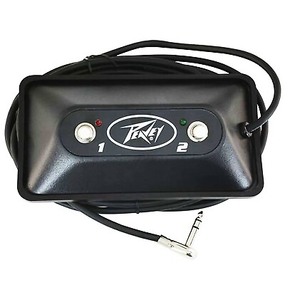 #ad Peavey Multi Purpose 2 Button Footswitch with LEDs $55.94