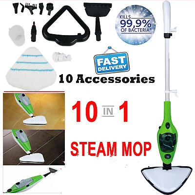 #ad Multi Purpose Steam Mop Upright Handheld Cleaner Carpet Steamer Washer Cleaning $66.38