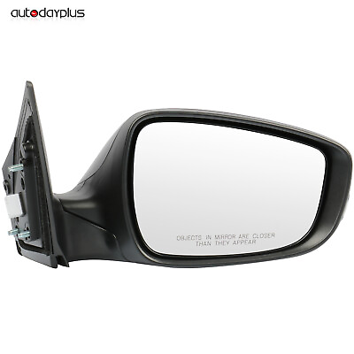 #ad RH Side Mirror For 2011 13 Hyundai Elantra I35 Power Heated Signal Light Black $60.98