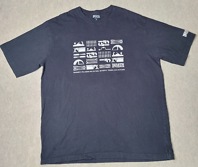 #ad Duluth Trading Longtail TShirt Mens XL Black Tools Graphic Short Sleeve Casual $5.12
