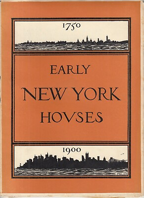 #ad 1750 NEW YORK HOUSES 1900 FRANCIS P. HARPER PUBLISHER BOOK PART II HOVSES $95.00