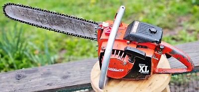#ad Homelite Super XL12 Automatic RUNS GREAT Chainsaw Vintage antique two stroke $149.99