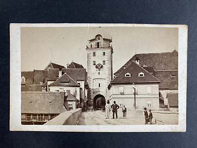 Autriche Leoben Tour Schwammerlturm vintage albumen print ca.1870 Tirage vin #ad EUR 59.00