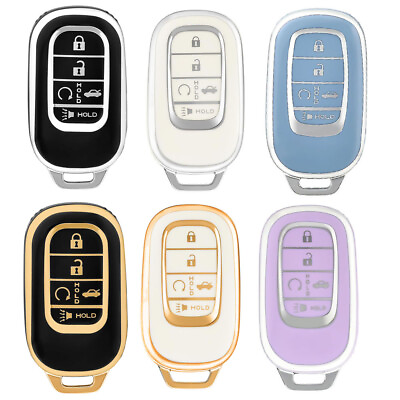 #ad OFFCURVE Keyless Remote Key Fob Cover Shell Case Key Protector Honda 5 Button $9.99