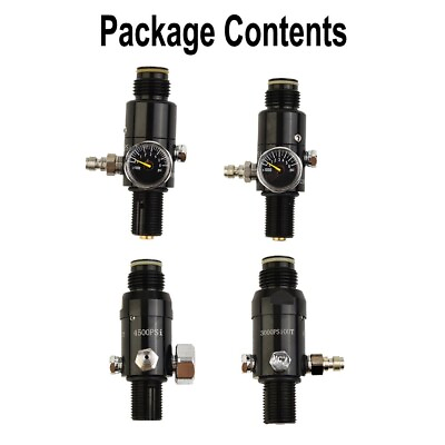 #ad Paintball PCP Air Compressors HPA 4500psi Tank Regulator Valve Output Pressure. $31.93
