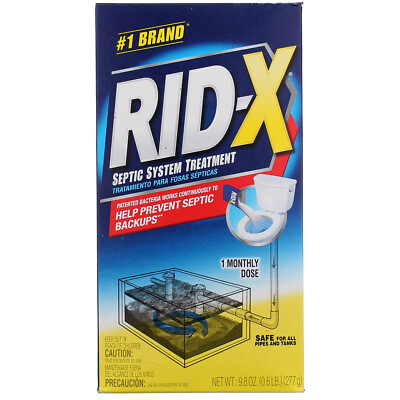 #ad 2 Pack RID X Septic System Treatment Powder 9.8 oz $23.41