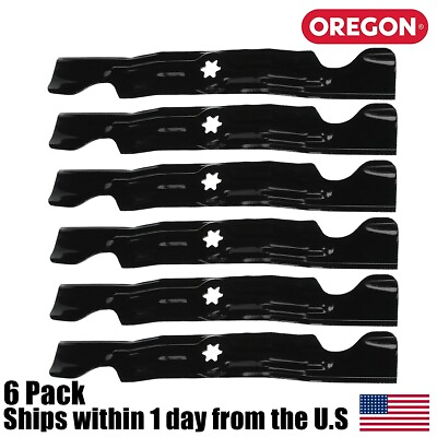 6PK Oregon Blades Fits Cub Cadet 50quot; RZT50 742 04053 954 04053 942 04053C $48.99