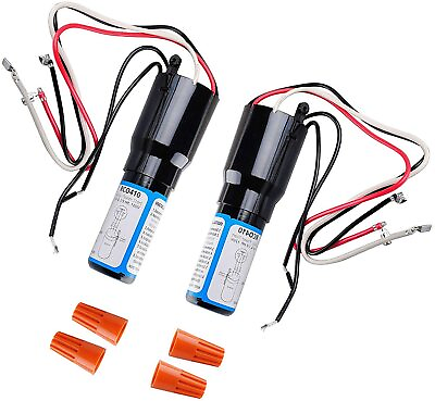 #ad RCO410 3 in 1 Start Relay Refrigerator Compressor Hard Start Capacitor 2 PACK $22.31