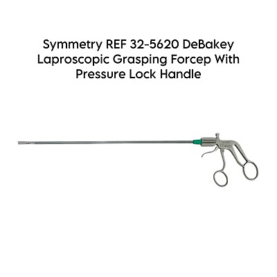 #ad #ad Symmetry REF 32 5620 DeBakey Laproscopic Grasping Forcep Pressure Lock Handle $175.00