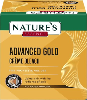 #ad Nature#x27;s Adanced Gold Bleach Creme Bleach For Professional Use 210 Gram $14.12