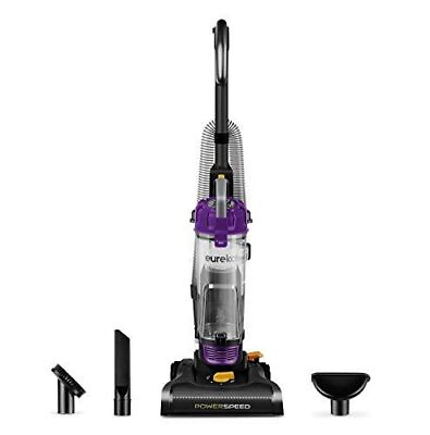 #ad eureka NEU182B PowerSpeed Bagless Upright Vacuum Cleaner Lite Purple $197.99