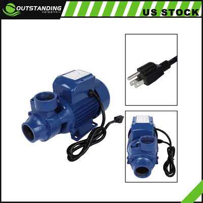 #ad #ad 1HP CLEAR WATER PUMP ELECTRIC CLEAN WATER FARM POOL POND 3450 RPM $70.77