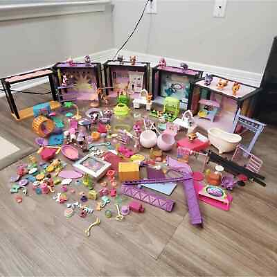 #ad Littlest pets shop style day Ahhh to the Spa And other playsets $150.00
