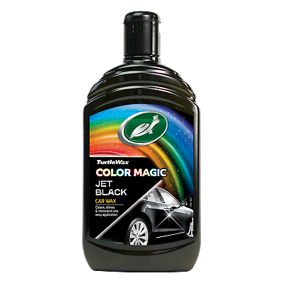 #ad Turtle Wax Color Magic Car Paintwork Polish Restores Scratches Faded 500ml Black GBP 10.00