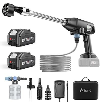 #ad Aihand Cordless Pressure Washer 986PSI 1.2GPM Portable Power Cleaner with 2... $157.88