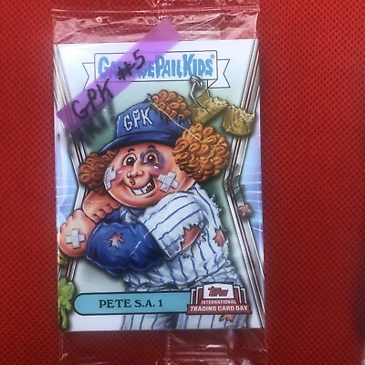 #ad PETE S.A. 1 PSA 1 2023 GPK Topps International Trading Card Day Sealed Pack $19.99